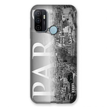 Coque Pour Oppo A53 / A53S France Paris Vintage
