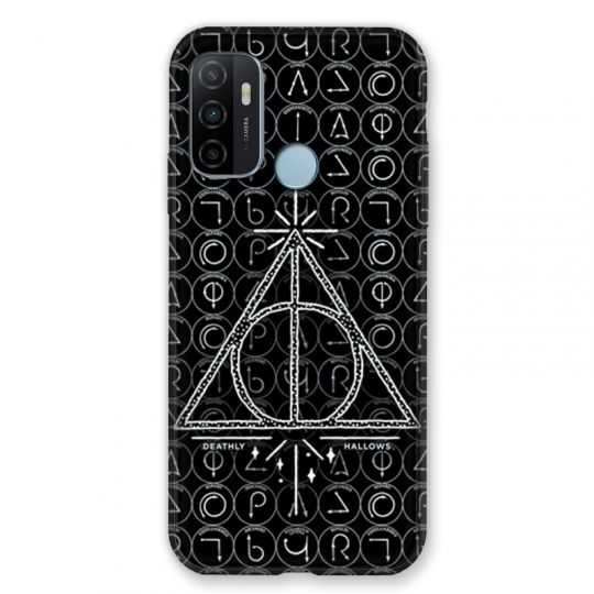 Coque Pour Oppo A53 / A53S WB License Harry Potter Triangle noir