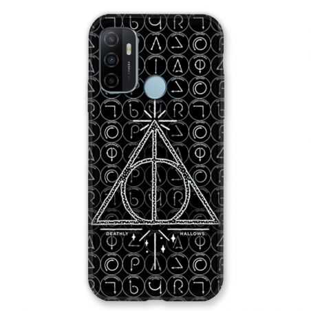 Coque Pour Oppo A53 / A53S WB License Harry Potter Triangle noir