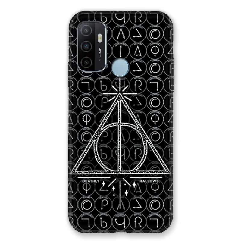 Coque Pour Oppo A53 / A53S WB License Harry Potter Triangle noir