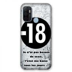 Coque Pour Oppo A53 / A53S Humour 18 Ans