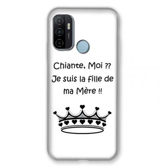 Coque Pour Oppo A53 / A53S Humour Moi Chiante