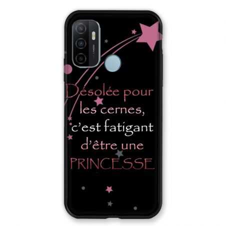 Coque Pour Oppo A53 / A53S Humour Princesse