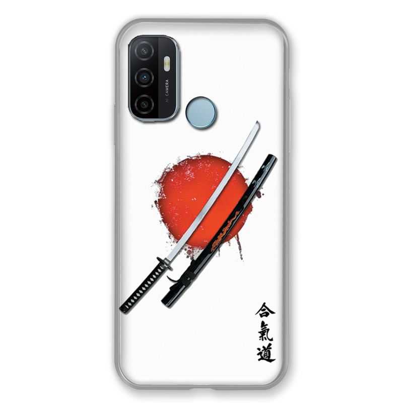 Coque Pour Oppo A53 / A53S Japon Epée