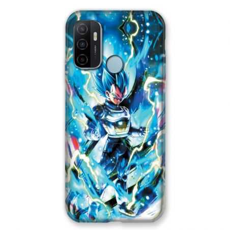 Coque Pour Oppo A53 / A53S Manga Dragon Ball Vegeta Bleu
