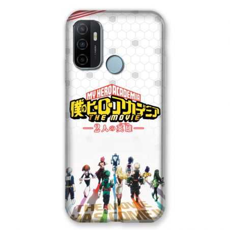 Coque Pour Oppo A53 / A53S Manga My Hero Academia Blanc