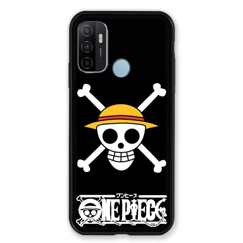 Coque Pour Oppo A53 / A53S Manga One Piece Tete de Mort