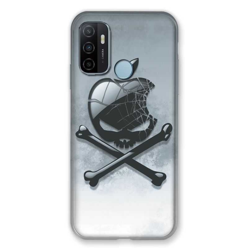 Coque Pour Oppo A53 / A53S Pomme Tete Mort
