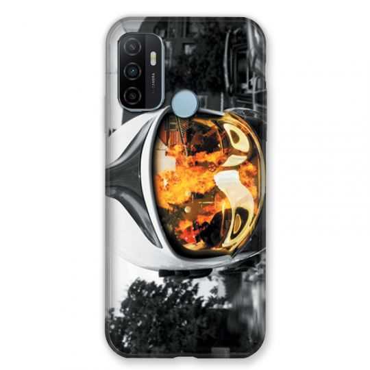 Coque Pour Oppo A53 / A53S Pompier Casque Feu