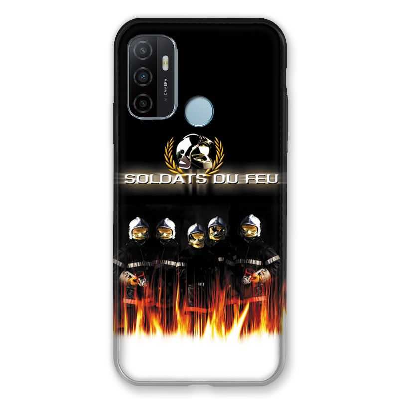 Coque Pour Oppo A53 / A53S Pompier Soldat