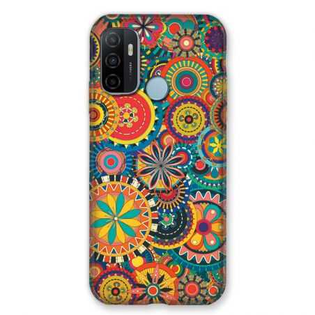 Coque Pour Oppo A53 / A53S Psychedelic Roue