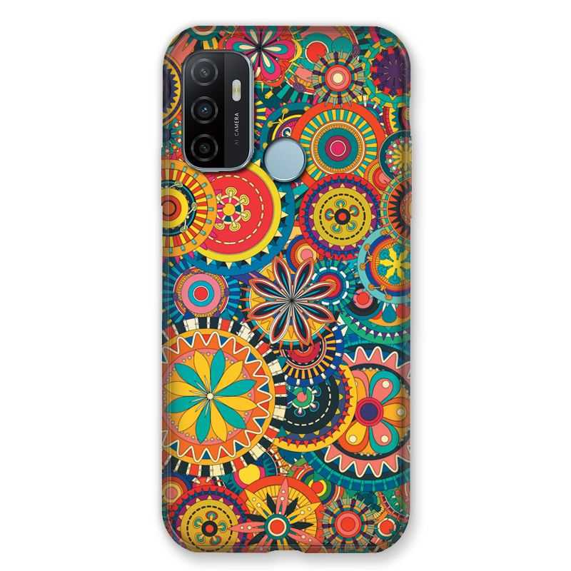 Coque Pour Oppo A53 / A53S Psychedelic Roue