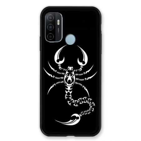 Coque Pour Oppo A53 / A53S Scorpion Noir