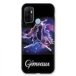 Coque Pour Oppo A53 / A53S Signe Zodiaque 2 Gémeaux