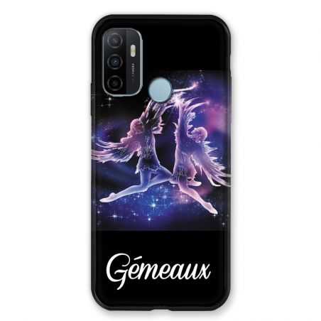 Coque Pour Oppo A53 / A53S Signe Zodiaque 2 Gémeaux