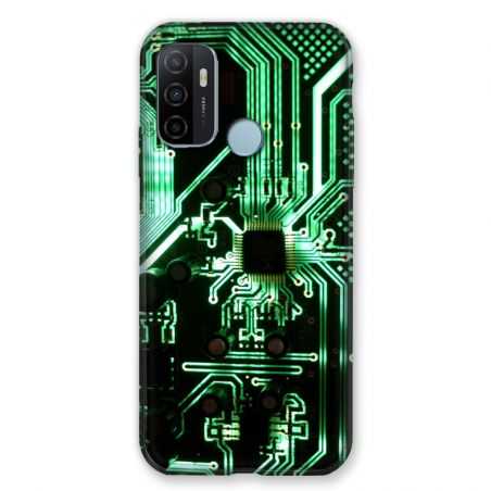 Coque Pour Oppo A53 / A53S Trompe Oeil Composant