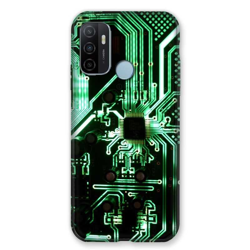 Coque Pour Oppo A53 / A53S Trompe Oeil Composant