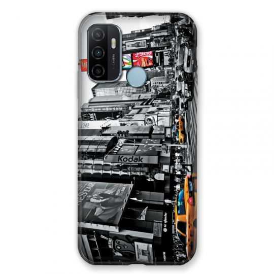 Coque Pour Oppo A53 / A53S Amerique USA New York Taxi