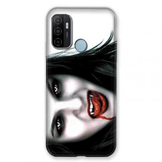 Coque Pour Oppo A53 / A53S Vampire Blanc