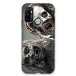 Coque Pour Oppo A53 / A53S Zombie Blanc