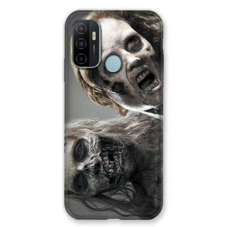 Coque Pour Oppo A53 / A53S Zombie Blanc