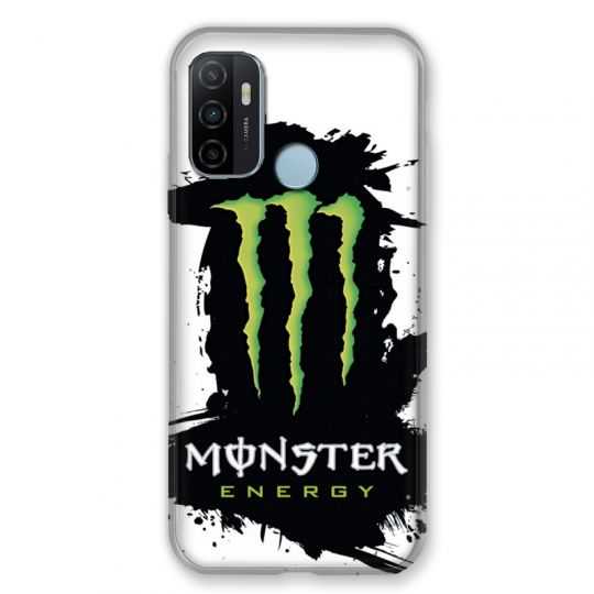 Coque Pour Oppo A53 / A53S Monster Energy Tache