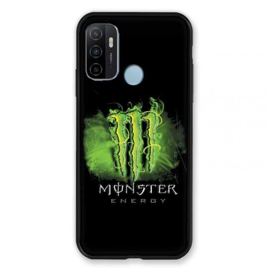 Coque Pour Oppo A53 / A53S Monster Energy Vert