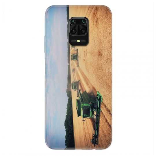 Coque Pour Xiaomi Redmi Note 9S / 9 Pro Agriculture Moissonneuse
