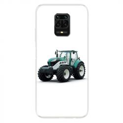 Coque Pour Xiaomi Redmi Note 9S / 9 Pro Agriculture Tracteur Blanc