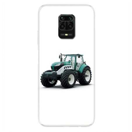 Coque Pour Xiaomi Redmi Note 9S / 9 Pro Agriculture Tracteur Blanc