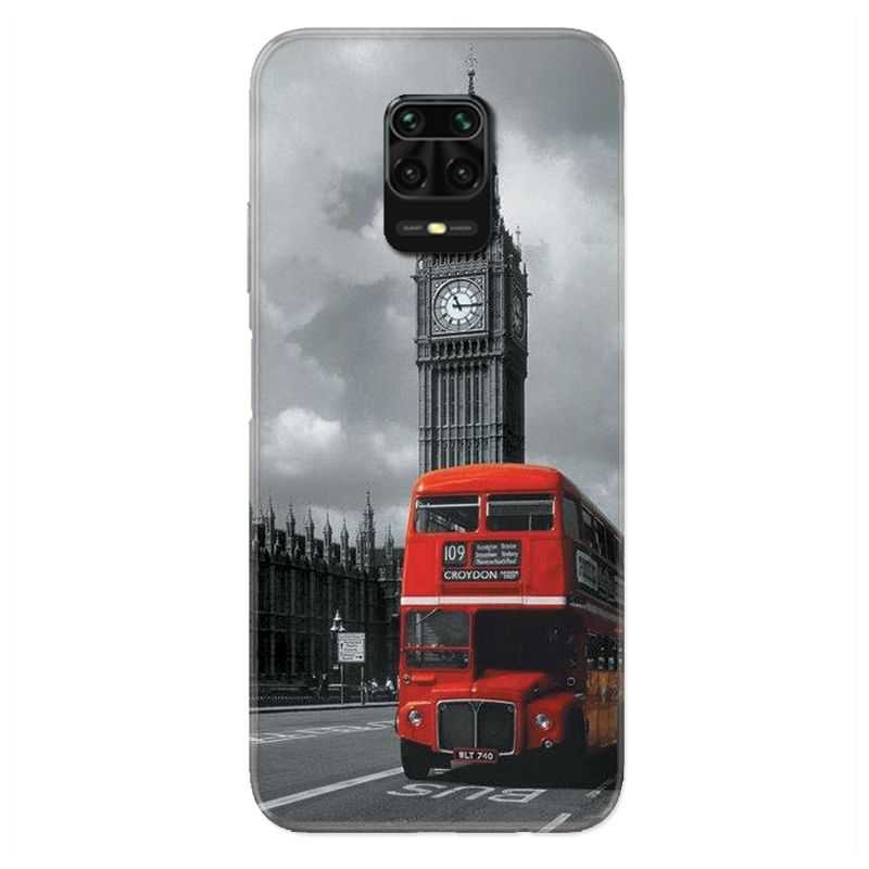 Coque Pour Xiaomi Redmi Note 9S / 9 Pro Angleterre London Bus
