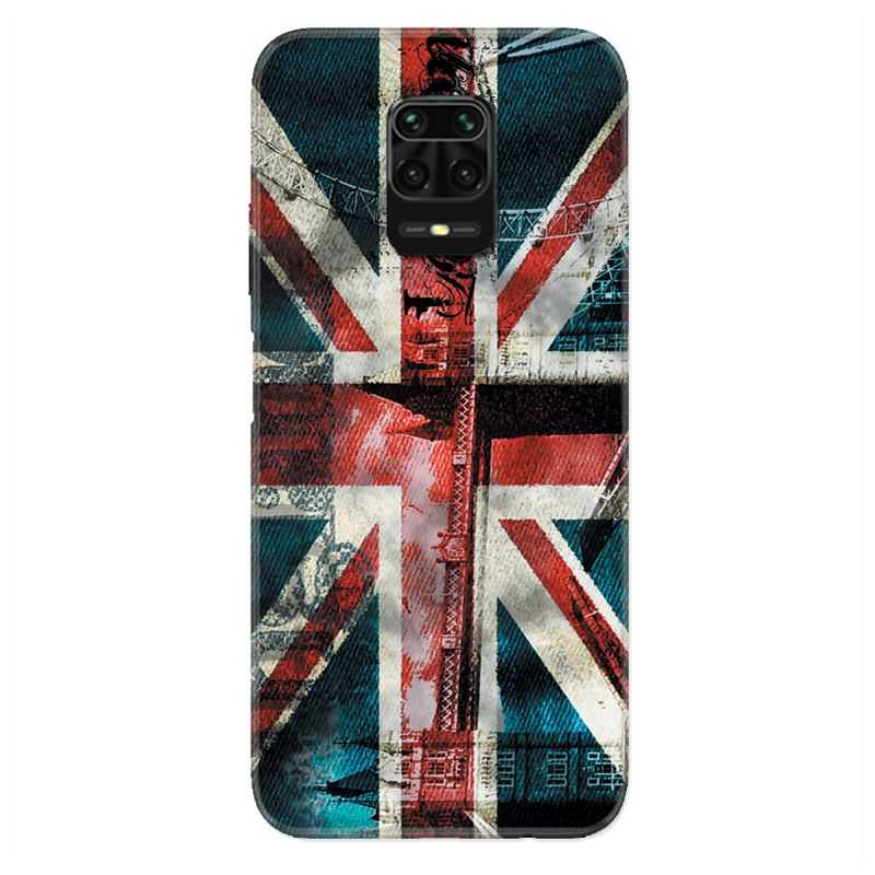 Coque Pour Xiaomi Redmi Note 9S / 9 Pro Angleterre UK Jean's
