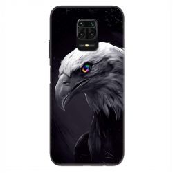 Coque Pour Xiaomi Redmi Note 9S / 9 Pro Aigle Royal Noir