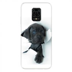 Coque Pour Xiaomi Redmi Note 9S / 9 Pro Chien Noir