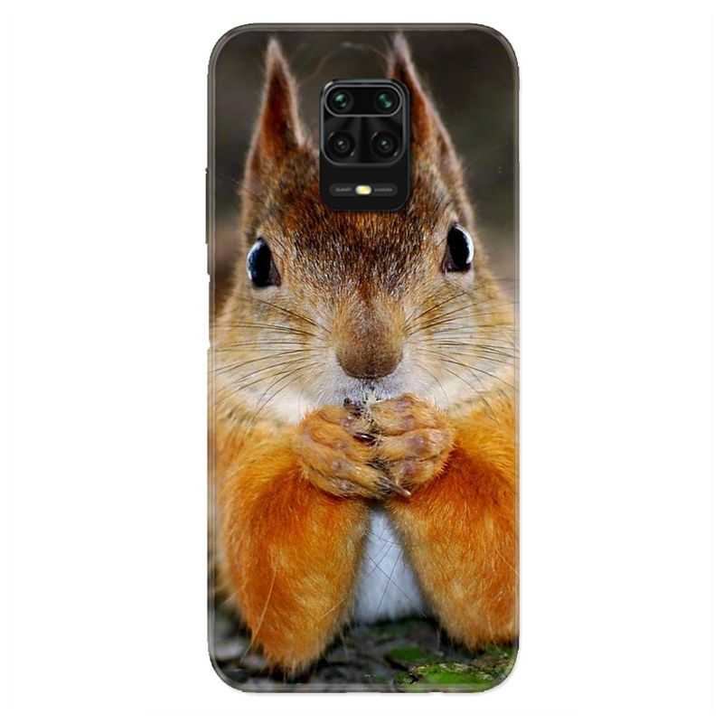 Coque Pour Xiaomi Redmi Note 9S / 9 Pro Ecureuil Face