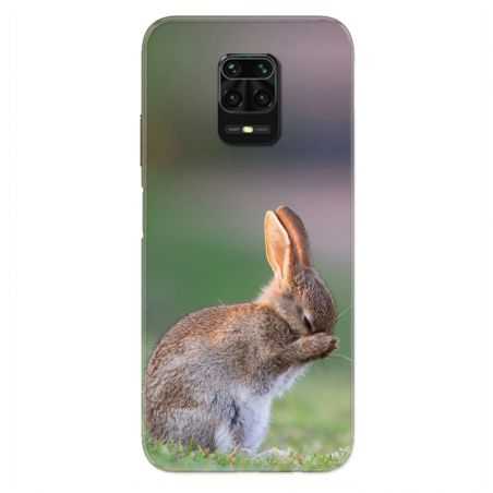 Coque Pour Xiaomi Redmi Note 9S / 9 Pro Lapin Marron