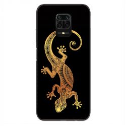 Coque Pour Xiaomi Redmi Note 9S / 9 Pro Animaux Maori Lezard Noir
