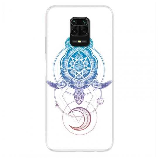 Coque Pour Xiaomi Redmi Note 9S / 9 Pro Animaux Maori Tortue Color