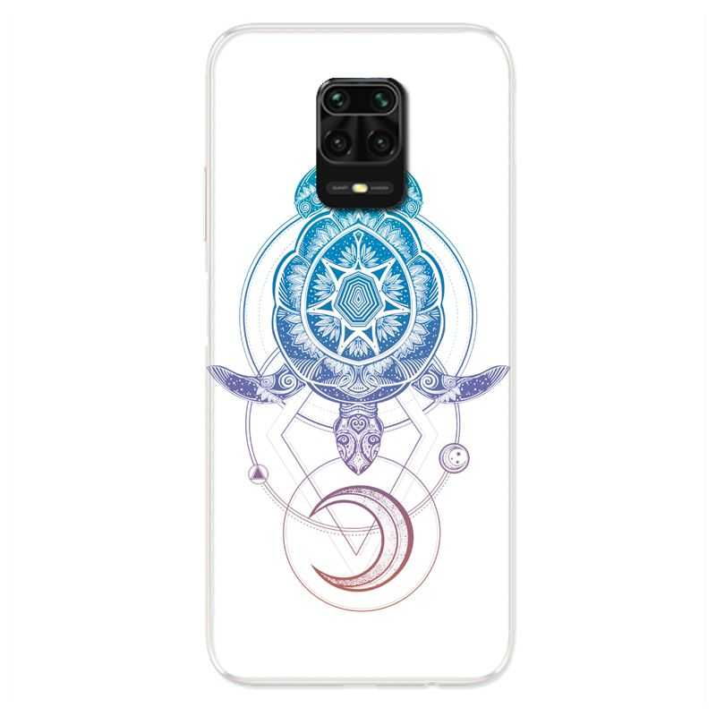 Coque Pour Xiaomi Redmi Note 9S / 9 Pro Animaux Maori Tortue Color