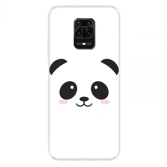Coque Pour Xiaomi Redmi Note 9S / 9 Pro Panda Blanc