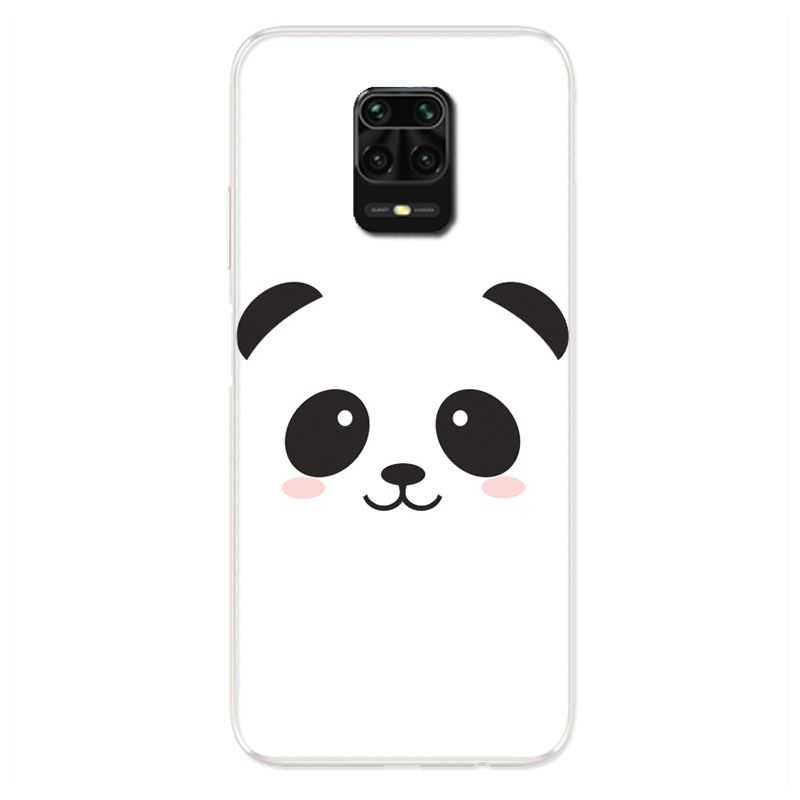 Coque Pour Xiaomi Redmi Note 9S / 9 Pro Panda Blanc