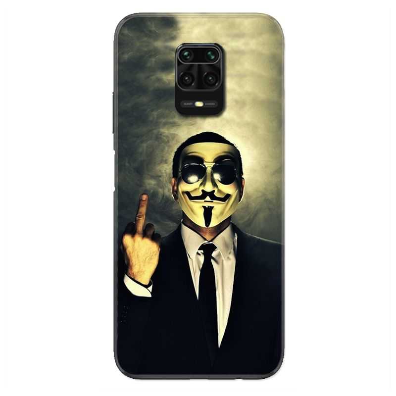 Coque Pour Xiaomi Redmi Note 9S / 9 Pro Anonymous Doigt