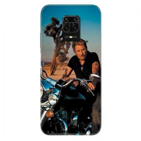 Coque Pour Xiaomi Redmi Note 9S / 9 Pro Johnny Hallyday Moto