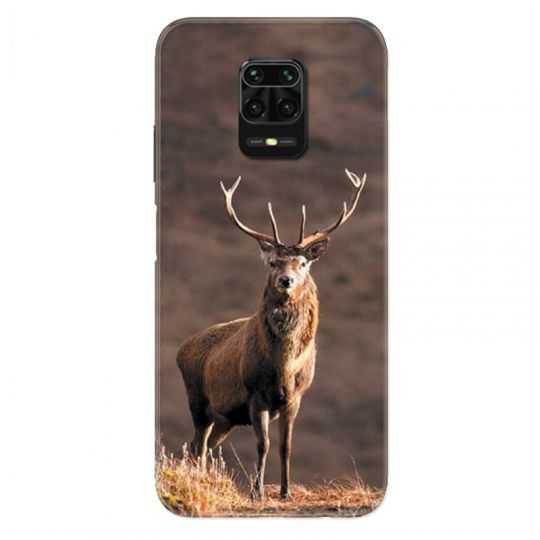 Coque Pour Xiaomi Redmi Note 9S / 9 Pro Chasse Chevreuil Blanc