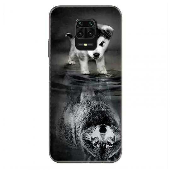 Coque Pour Xiaomi Redmi Note 9S / 9 Pro Chien Reflet