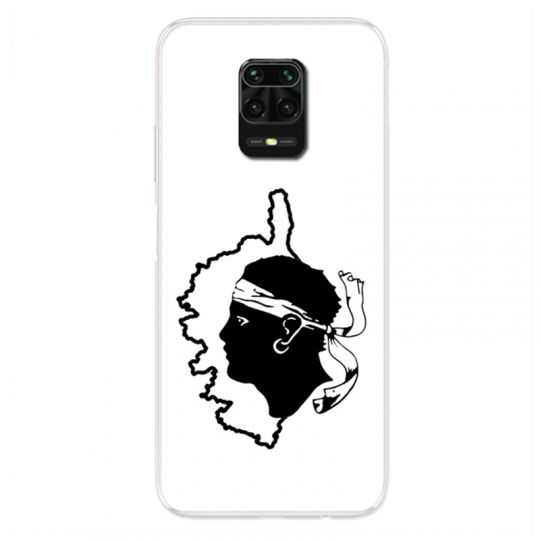 Coque Pour Xiaomi Redmi Note 9S / 9 Pro Corse Blanc