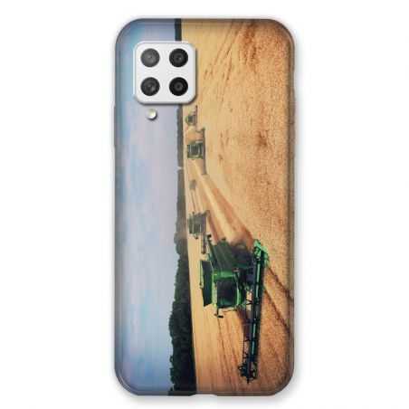 Coque Pour Samsung Galaxy A42 Agriculture Moissonneuse