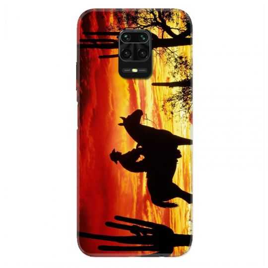 Coque Pour Xiaomi Redmi Note 9S / 9 Pro Cow Boy Soleil