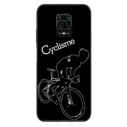 Coque Pour Xiaomi Redmi Note 9S / 9 Pro Cyclisme Ombre Blanche