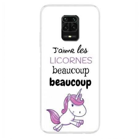 Coque Pour Xiaomi Redmi Note 9S / 9 Pro Decale Licornes